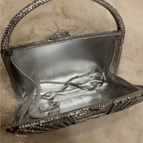 Silver Swavorsky Crystal Clutch - Picture 6 of 6